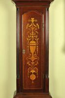 Mahogany Painted Dial Inlaid Longcase Clock - William Bownlie of Hamilton (7 of 8) Mahogany Painted Dial Inlaid Longcase Clock - William Bownlie of Hamilton (7 of 8)