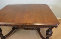 Antique Carved Oak Dining Centre Table (12 of 12) Antique Carved Oak Dining Centre Table (12 of 12)