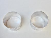 Fabulous Cased Pair of Victorian Silver Aesthetic Movement Napkin Ring by George Adams, London 1881 (6 of 7) Fabulous Cased Pair of Victorian Silver Aesthetic Movement Napkin Ring by George Adams, London 1881 (6 of 7)
