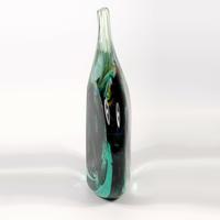 Signed Michael Harris : A Good Maltese Mdina Cut Ice Lollipop Vase 1968 - 72 (3 of 7) Signed Michael Harris : A Good Maltese Mdina Cut Ice Lollipop Vase 1968 - 72 (3 of 7)