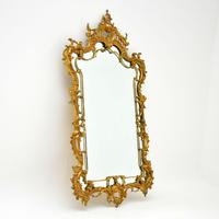 Large Antique Chippendale Style Gilt Brass Mirror (2 of 12) Large Antique Chippendale Style Gilt Brass Mirror (2 of 12)