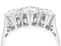 1.89ct Diamond & 18ct White Gold Trilogy Ring c.1950 (2 of 9) 1.89ct Diamond & 18ct White Gold Trilogy Ring c.1950 (2 of 9)