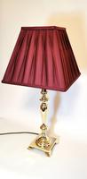 Large Decorative Vintage Brass Table Lamp 1950s (3 of 6) Large Decorative Vintage Brass Table Lamp 1950s (3 of 6)