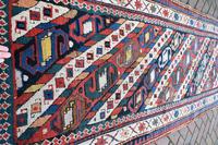 Antique Caucasian Genge Long Rug 279x89cm (6 of 6) Antique Caucasian Genge Long Rug 279x89cm (6 of 6)