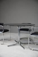 Retro Chrome Glass Dining Table (10 of 13) Retro Chrome Glass Dining Table (10 of 13)
