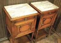 Pair of French Oak Bedside Cabinets (2 of 6) Pair of French Oak Bedside Cabinets (2 of 6)