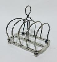 Antique Solid Silver Toast Rack (6 of 8) Antique Solid Silver Toast Rack (6 of 8)