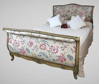 French Roll End Style Double Bed Frame With Matching Armchairs & Side Table (2 of 17) French Roll End Style Double Bed Frame With Matching Armchairs & Side Table (2 of 17)