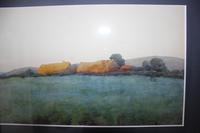Antique Original Watercolour - Thatched Barns & Fields - Mary Sophia Godlee '1860-1932' (3 of 5) Antique Original Watercolour - Thatched Barns & Fields - Mary Sophia Godlee '1860-1932' (3 of 5)