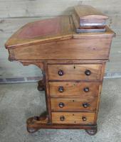 Antique 19th Century Walnut Inlaid Davenport Desk (7 of 11) Antique 19th Century Walnut Inlaid Davenport Desk (7 of 11)