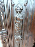 Country Oak Gothic Revival Cupboard 1880 (9 of 10) Country Oak Gothic Revival Cupboard 1880 (9 of 10)