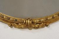 Victorian Gilt Large Oval Mirror (3 of 9) Victorian Gilt Large Oval Mirror (3 of 9)