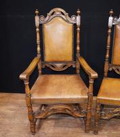 Antique Oak Dining Chairs - English Farmhouse Chair 1880 (6 of 9) Antique Oak Dining Chairs - English Farmhouse Chair 1880 (6 of 9)