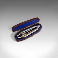 Antique Folding Pocket Compass, Pillar Divider, Drawing Instrument, Victorian (4 of 10) Antique Folding Pocket Compass, Pillar Divider, Drawing Instrument, Victorian (4 of 10)