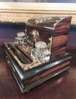 Early Victorian Coromandel Letter & Inkstand (5 of 7) Early Victorian Coromandel Letter & Inkstand (5 of 7)