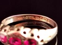 Antique Ruby Paste & Diamond Ring, 9ct Gold (11 of 13) Antique Ruby Paste & Diamond Ring, 9ct Gold (11 of 13)