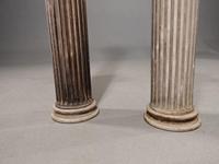 Good and Well Formed Pair of Late 18th Century Carved Italian Marble Columns (6 of 6) Good and Well Formed Pair of Late 18th Century Carved Italian Marble Columns (6 of 6)