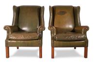 Leather Wingbacks (5 of 5) Leather Wingbacks (5 of 5)