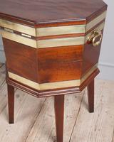George III Mahogany Brass Bound Wine Cooler (8 of 8) George III Mahogany Brass Bound Wine Cooler (8 of 8)