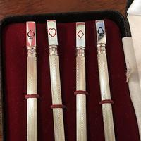 Set of Four Silver Bridge Propelling Pencils (2 of 4) Set of Four Silver Bridge Propelling Pencils (2 of 4)