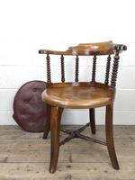 Antique Captain Style Elm Armchair (11 of 12) Antique Captain Style Elm Armchair (11 of 12)