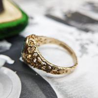 Vintage 9ct Yellow Gold Green Synthetic Spinel Dress Ring, Imitation Tourmaline (7 of 10) Vintage 9ct Yellow Gold Green Synthetic Spinel Dress Ring, Imitation Tourmaline (7 of 10)