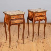 Pair of French Walnut & Kingwood Bedside Cabinets (7 of 8) Pair of French Walnut & Kingwood Bedside Cabinets (7 of 8)