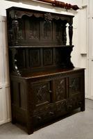 Early 18th Century Carved Oak Buffet Sideboard Dresser (4 of 14) Early 18th Century Carved Oak Buffet Sideboard Dresser (4 of 14)