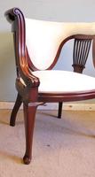 Antique Mahogany Occasional Armchair (5 of 7) Antique Mahogany Occasional Armchair (5 of 7)