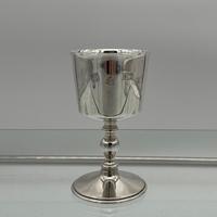 Modern Sterling Silver Suite Eight Wine Goblets Birmingham 1973 Barker Ellis Silver & Co (5 of 8) Modern Sterling Silver Suite Eight Wine Goblets Birmingham 1973 Barker Ellis Silver & Co (5 of 8)