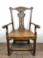 Pair of 19th Century Chippendale Style North Country Armchairs (7 of 10) Pair of 19th Century Chippendale Style North Country Armchairs (7 of 10)