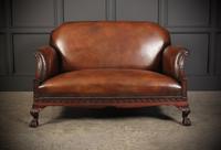 Hand Dyed Chestnut Leather & Mahogany Club Suite (3 of 19) Hand Dyed Chestnut Leather & Mahogany Club Suite (3 of 19)