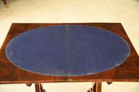Antique Victorian Mahogany Games Table (11 of 12) Antique Victorian Mahogany Games Table (11 of 12)