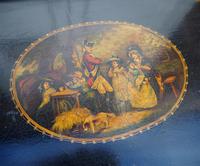Regency Oblong Lacquered & Painted Tray (2 of 6) Regency Oblong Lacquered & Painted Tray (2 of 6)
