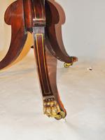 Regency Rosewood & Brass Inlaid Work Table (2 of 9) Regency Rosewood & Brass Inlaid Work Table (2 of 9)
