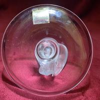 Lalique "Dove" Ring Dish in Clear & Frosted Glass with Original Label (8 of 8) Lalique "Dove" Ring Dish in Clear & Frosted Glass with Original Label (8 of 8)