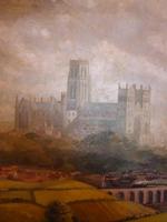 Oil Painting Train Passing Durham Cathedral (2 of 10) Oil Painting Train Passing Durham Cathedral (2 of 10)