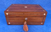 Victorian Rosewood Jewellery Box with Inlay (3 of 10) Victorian Rosewood Jewellery Box with Inlay (3 of 10)