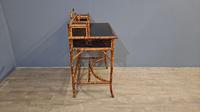 Victorian Lacquered Bamboo Desk (5 of 6) Victorian Lacquered Bamboo Desk (5 of 6)