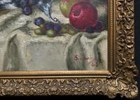Fabulous 1960 Vintage Antique Still Life Of Fruit Study Oil On Canvas Painting (10 of 12) Fabulous 1960 Vintage Antique Still Life Of Fruit Study Oil On Canvas Painting (10 of 12)