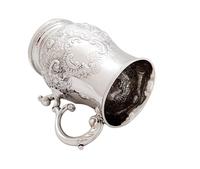 Antique Georgian Sterling Silver Pint Tankard / Mug 1821 (2 of 9) Antique Georgian Sterling Silver Pint Tankard / Mug 1821 (2 of 9)