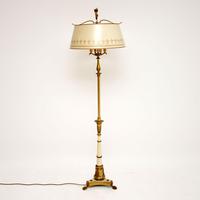 Antique French Tole Floor Lamp & Shade (3 of 11) Antique French Tole Floor Lamp & Shade (3 of 11)