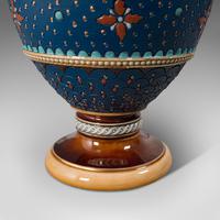 Pair of Antique Decorative Vases, German, Ceramic, Villeroy & Boch, Victorian (8 of 12) Pair of Antique Decorative Vases, German, Ceramic, Villeroy & Boch, Victorian (8 of 12)