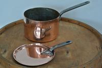 Quality Victorian Copper Saucepan & Lid Castellated Seam 8 Inch Diameter (2 of 7) Quality Victorian Copper Saucepan & Lid Castellated Seam 8 Inch Diameter (2 of 7)