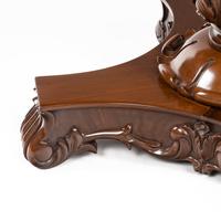Anglo-Indian Mahogany Table with Nero Portoro Marble top by White & Co Calcutta (6 of 7) Anglo-Indian Mahogany Table with Nero Portoro Marble top by White & Co Calcutta (6 of 7)