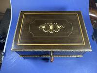 19th Century French Ebonised Fruitwood Jewellery Box (14 of 18) 19th Century French Ebonised Fruitwood Jewellery Box (14 of 18)