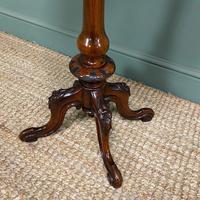 Beautifully Figured Victorian Walnut Antique Occasional Table (7 of 9) Beautifully Figured Victorian Walnut Antique Occasional Table (7 of 9)