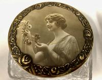 Art Nouveau French Glass Trinket Box c.1915 (7 of 7) Art Nouveau French Glass Trinket Box c.1915 (7 of 7)