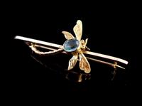 Antique Dragonfly Brooch, 9ct Yellow Gold, Edwardian (7 of 12) Antique Dragonfly Brooch, 9ct Yellow Gold, Edwardian (7 of 12)