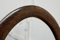 Large Edwardian Oak Oval Mirror (4 of 4) Large Edwardian Oak Oval Mirror (4 of 4)
